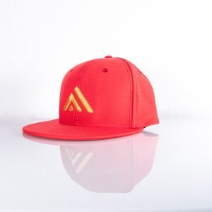 Snapback Stretch-Fit (Rouge/Or)