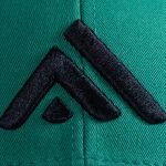 Snapback Ultra-Fit ajustable (Verte/Noire)