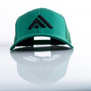 Snapback Ultra-Fit ajustable (Verte/Noire)