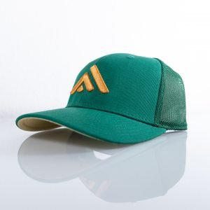 Snapback Ultra-Fit ajustable (Verte/Or)